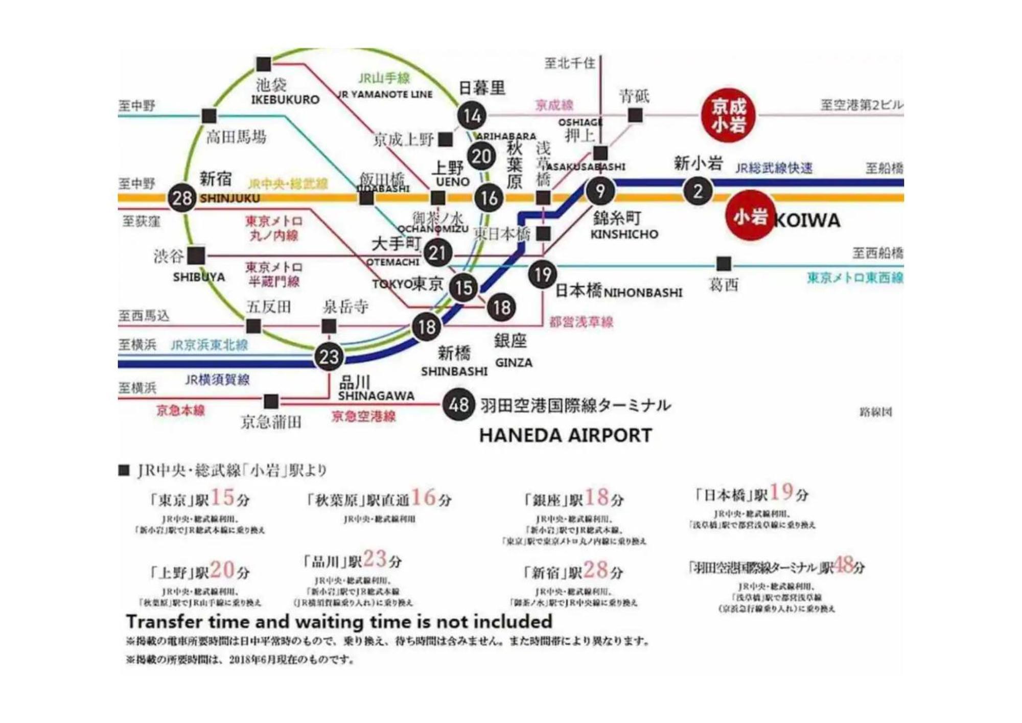 Jr 66Sqm 1F Family Suite 2Ldk Jr Koiwa-Keisei Koiwa-Asakusa-Oshiage-Shinjuku-Ueno Токио Екстериор снимка